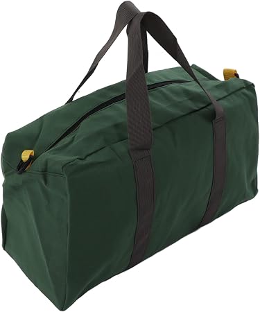 Kadimendium Hand Tool BagHeavy Duty Large Capacity Wide Mouth Tool Tote Portable Tool Storage Bag for Carpentry Electric
