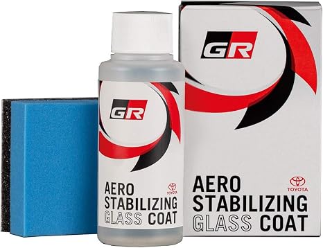 TOYOTA GAZOO Racing GR 08871-00140 Aerodynamic Glass Coat, 2.7 fl oz (80 ml)