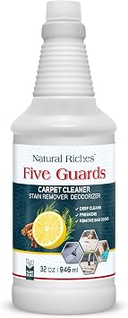 Natural Riches Upholstery Carpet Cleaner Shampoo 32 Fl Oz Machine Formula