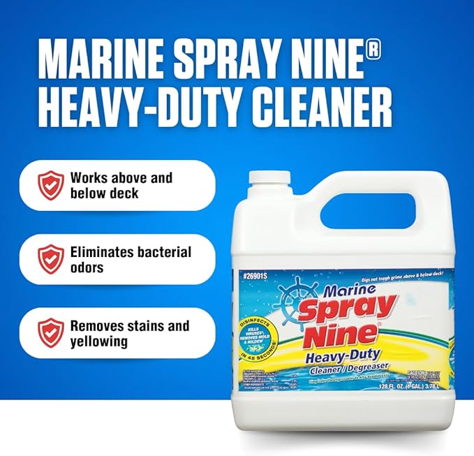 Spray Nine 26901S Marine Cleaner - 1 Gallon, 128 Fl Oz (Pack of 1)