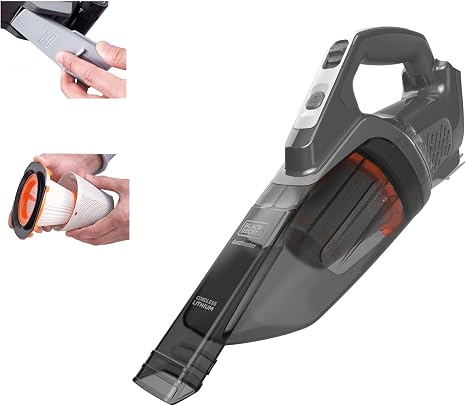 BLACK+DECKER dustbuster 20V MAX* POWERCONNECT Cordless Handheld Vacuum, Tool Only (BCHV001B)