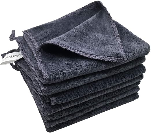 400 GSM Premium Microfiber Cleaning Cloths, Ultra Absorbent Lint Free Towels & Cleaning Rags for Car Detailing, Kitchen,