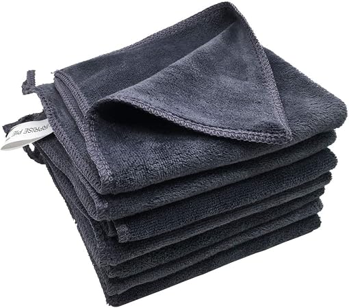 400 GSM Premium Microfiber Cleaning Cloths, Ultra Absorbent Lint Free Towels & Cleaning Rags for Car Detailing, Kitchen,