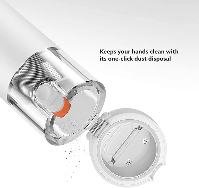 XIAOMI Handheld Vacuum 13,000Pa, Powerful Brushless Motor Cordless Car Vacuum Cleaner, Ultra Lightweight Portable Mini Hand Vacuum Rechargeable with Type-C Cable for Car/Home/Pet Hair