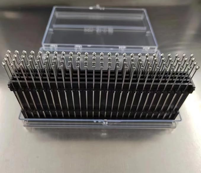 ESD Professional Stainless Steel Gel Swab Sticks for Cleaning Camera Lenses, sensors, PCB, SMT, semiconductors and Electrostatic Sensitive Equipment. (Transparent-100Packs, High Viscosity)
