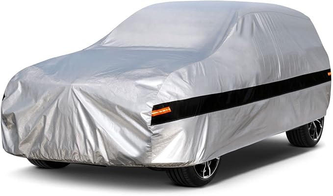 SUV Car Cover Custom Fit Land Rover Range Rover 2014-2025, Car Cover Waterproof All Weather for Automobiles, Sun Rain Du