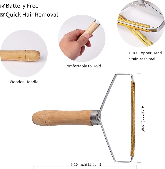 2pcs Pet Hair Remover,Portable Lint Removers,Reusable Remover Brush Tool for Clothes,Portable Lint Remover Shaver to Remove Lint from Carpets Rugs Cashmere Coats and Cars