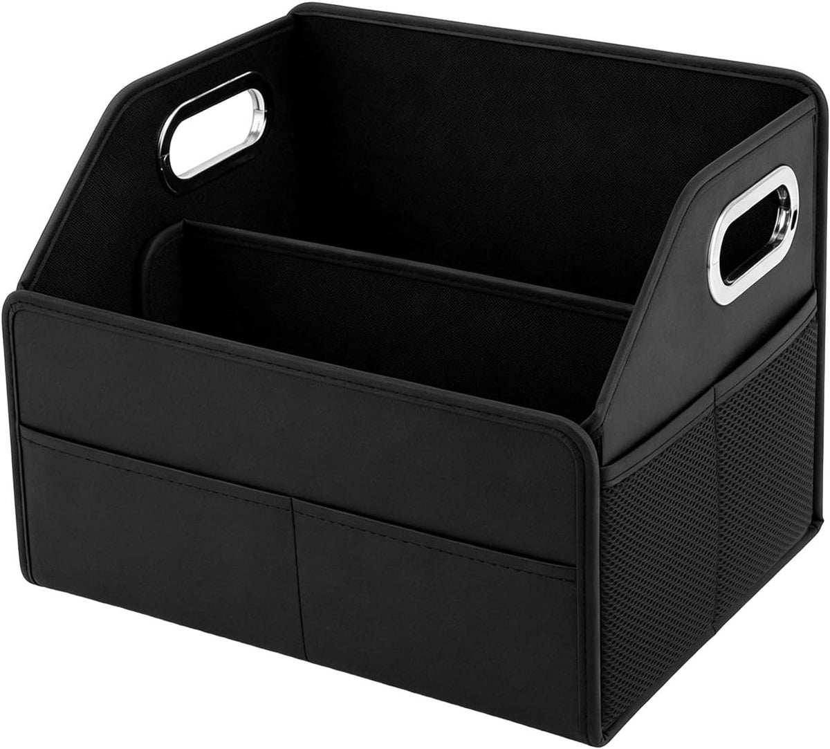 Car Storage Organizer, Waterproof PU Leather Car Organizer, Foldable Car