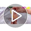 24 Pack Scrub Brushes Stiff Bristles, Comfort Grip Cleaning Tool