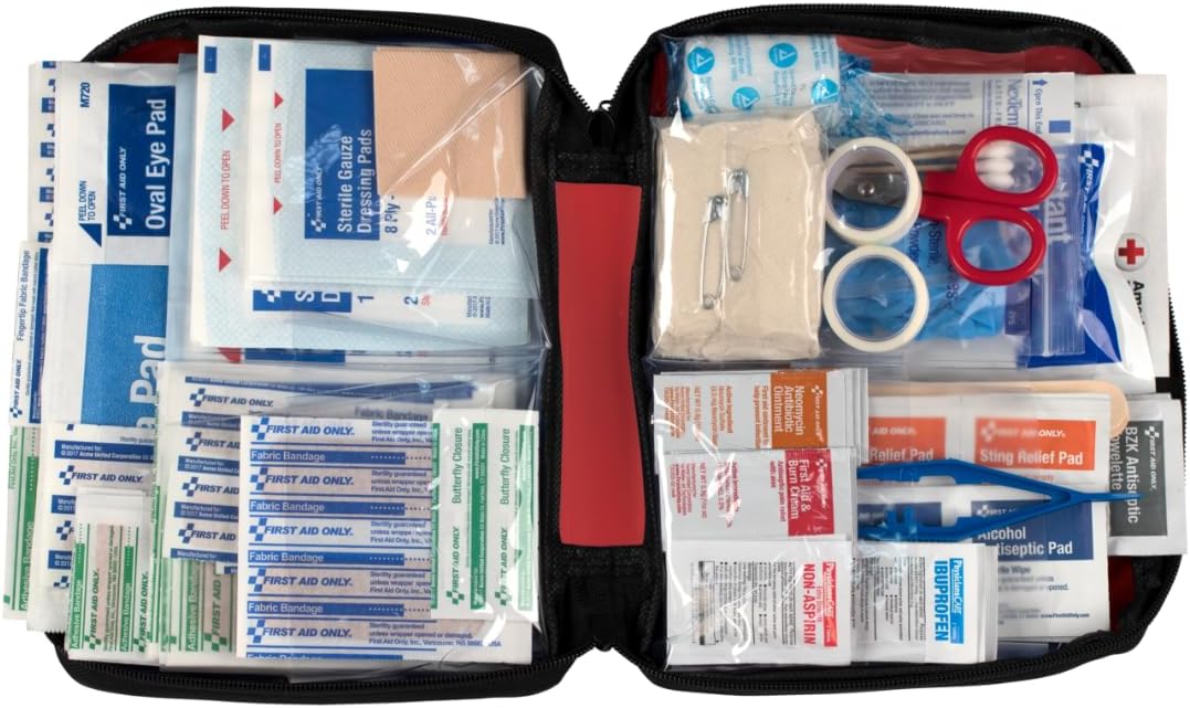 313-Piece First Aid Kit for Home, Car & Travel
