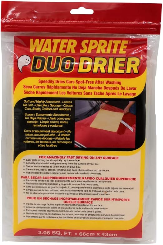 S.M. Arnold Water Sprite Zippy WSY3-2 Drier-Resistant to Most Chemicals and unharmed by Grease and Oil-Speedily Dries Ca