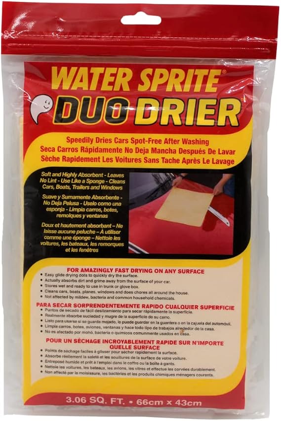 S.M. Arnold Water Sprite Zippy WSY3-2 Drier-Resistant to Most Chemicals and unharmed by Grease and Oil-Speedily Dries Ca