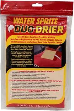 S.M. Arnold Water Sprite Zippy WSY3-2 Drier-Resistant to Most Chemicals and unharmed by Grease and Oil-Speedily Dries Ca