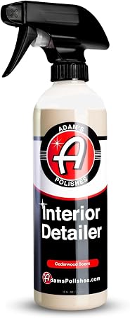 Adam's Polishes Interior Detailer 16 fl. oz (Cedarwood) - Total Car Interior Cleaner, Protectant & Dressing | All Purpos