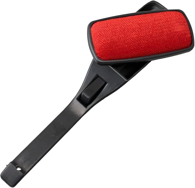 2-Sided Swivel Lint Brush Remover for Clothes, Pet Hair, and Furniture – Efficient Hair, Dust, and Lint Cleaner for Fabric, Upholstery, and Laundry by Dependable Industries