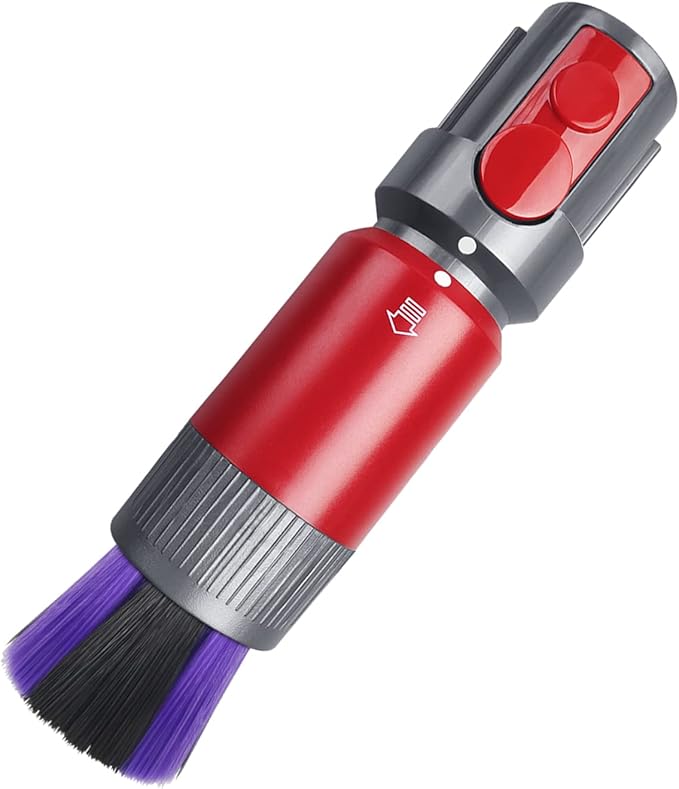 SONGRUI Traceless Scratch-free Dusting Brush Compatible with Dyson V7 V8 V10 V11 V12 V15 Gen5 detect and Gen5 outsize Vacuum Cleaners, Handy Self-cleaning Soft Bristles NOT for Digital Slim Series
