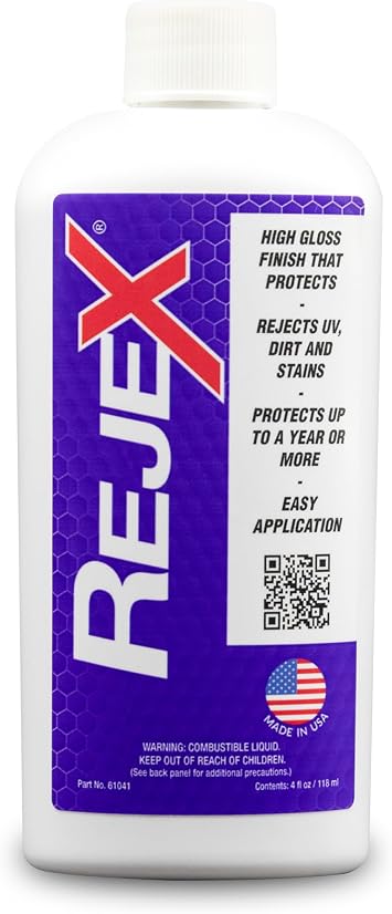 RejeX High Gloss Finish That Protects, Long-Lasting Polymer Coating for Cars, Trucks, Boats, RV, Motorcycles, Aircraft, 