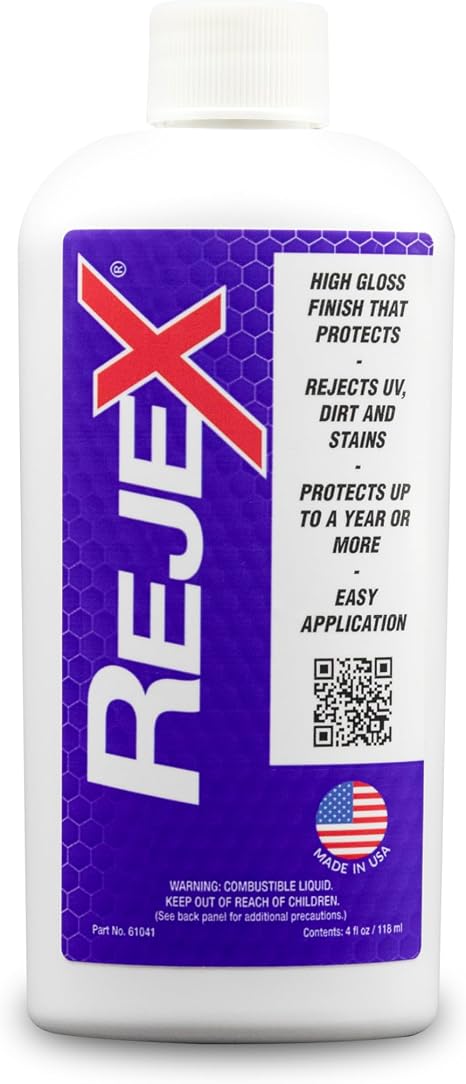 RejeX High Gloss Finish That Protects, Long-Lasting Polymer Coating for Cars, Trucks, Boats, RV, Motorcycles, Aircraft, 
