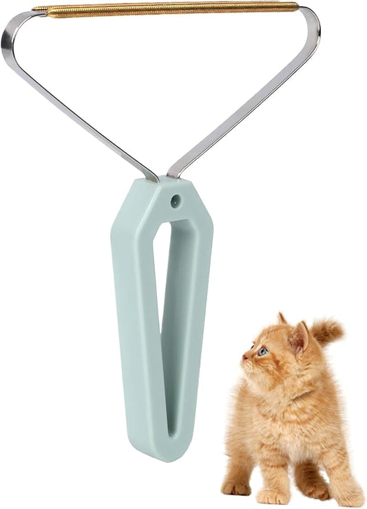 1 PCS Pet Hair Removal Tool, Fuzz Lint from Carpet, Rug, and Furniture – Effective Rake,Scraper,Shaver and Brush – Lint Cleaner and Pro Pet Hair Remover – Ideal for Pet Towers,Couch,Car