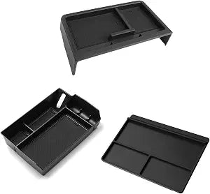 CDEFG 3PCS for 2025 2026 Toyota Sienna Center Console Organizer Dash Tray