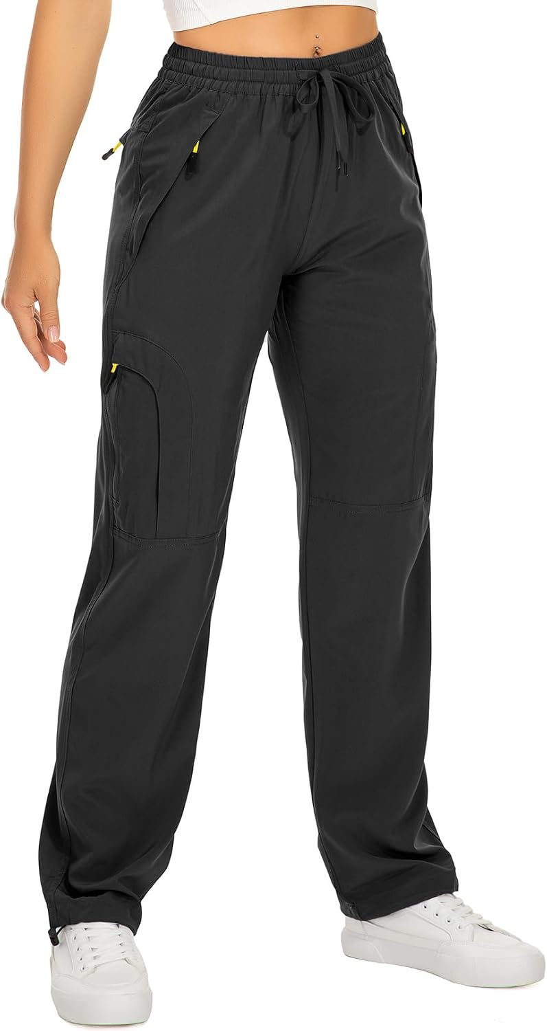 Women‘s Hiking Cargo Pants UPF 50 Quick Dry with Zipper Pockets