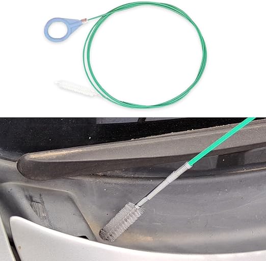 Auto Sunroof Drain Cleaning Tool, 78 Inch Extra Long Drain Cleaning Brush, Pipe Cleaner Dredging Tool, Flexible Tube Cle