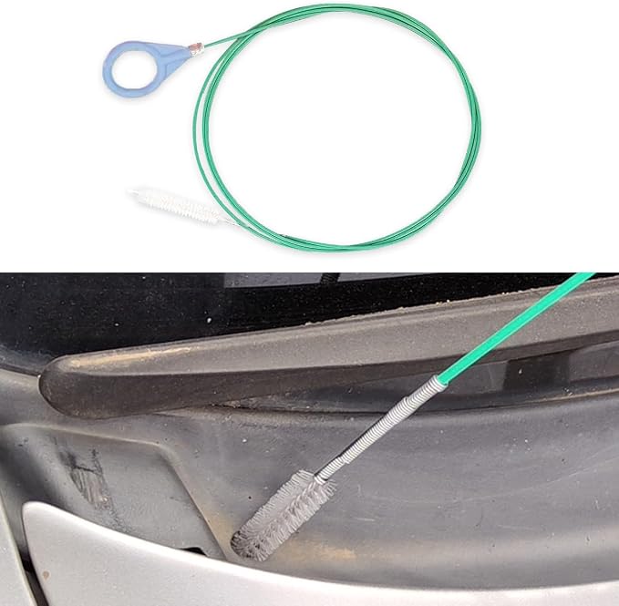 Auto Sunroof Drain Cleaning Tool, 78 Inch Extra Long Drain Cleaning Brush, Pipe Cleaner Dredging Tool, Flexible Tube Cle