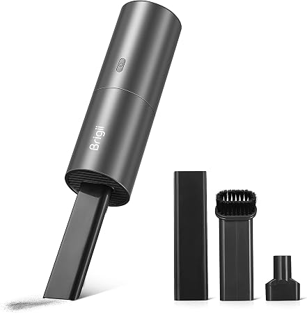 Brigii Mini Handheld Vacuum Cordless, 2 in 1 Car Vacuum Air Duster