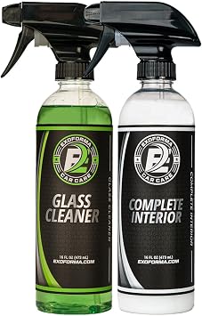 ExoForma Glass Cleaner Spray with Complete Interior Spray