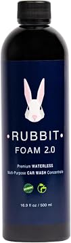 Foam 2.0 Concentrate, Premium Waterless Multi-Purpose Car Wash Concentrate, pH-Neutral Formula, Up to 25 Washes, Safe fo