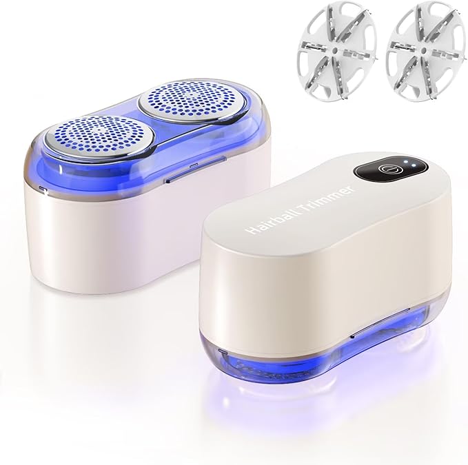 Fabric Shaver, Lint Remover for Clothes, Type-C Rechargeable Electric Lint Remover with 6-Blade, Sweater Shavers to Remove Pilling，Fabric Shaver for Clothing and Furniture