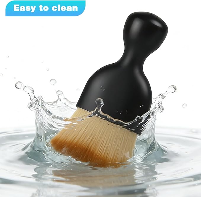 Bittwee Car Detailing Brush Kit, 9PCS Soft Bristle Multi-Use Vehicle Detailing Wash Brushes, Automotive Interior or Exterior Cleaning Kit, Universal for SUV Automobile Truck