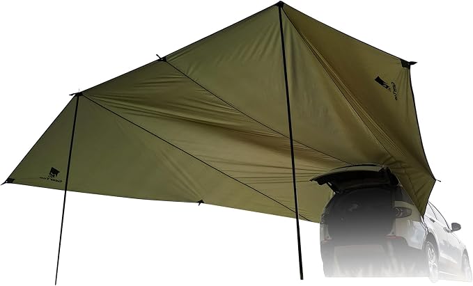 GEERTOP Car Tailgate Awning 19 x 16 FT, Waterproof Camping Shelter