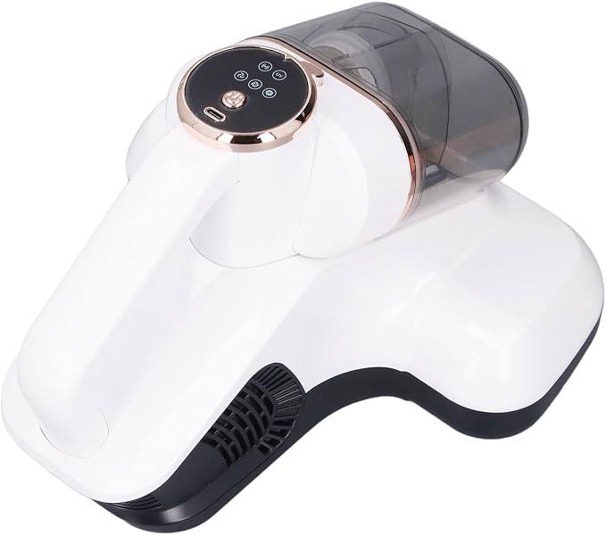 Cordless Mattress Vacuum Cleaner, 10KPa Handheld Bed Vacuum with LED Display, Rechargeable Fabric Vacuum for Upholstery 