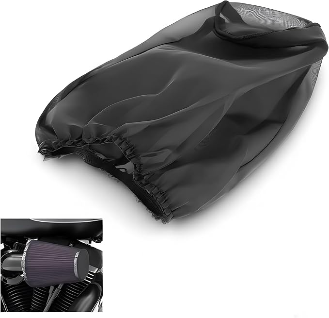 Air Intake Filter Sock Cover, Air Cleaner Protective Cover Dustproof for Harley Kawasaki Suzuki Honda Yamaha Universal Car