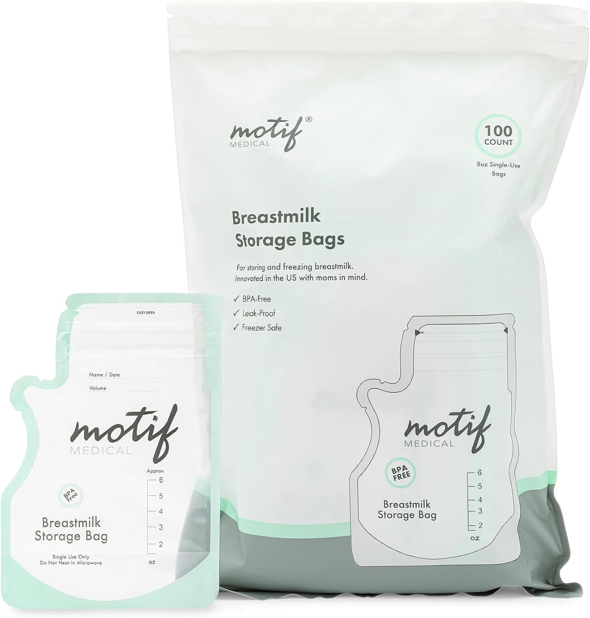 Breastmilk Storage Bags, 100 Count