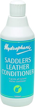 Hydrophane Saddlers Leather Conditioner, Horse Leather Care, 500ml