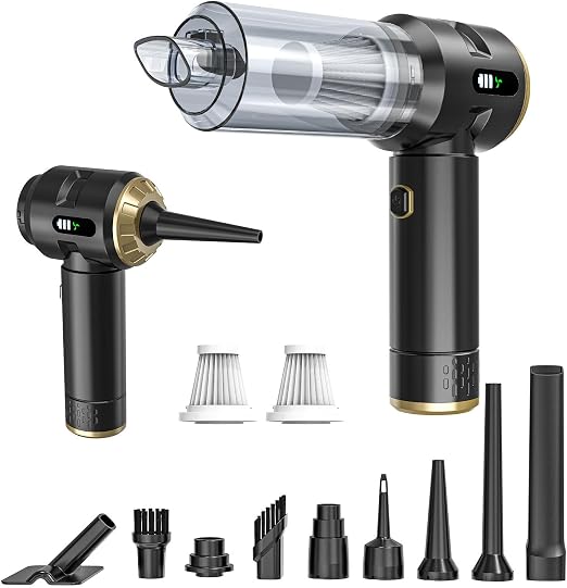 Handheld Vacuum Cleaner,22000PA Powerful Suction Car Mini Vacuum Cleaner - Cleanova