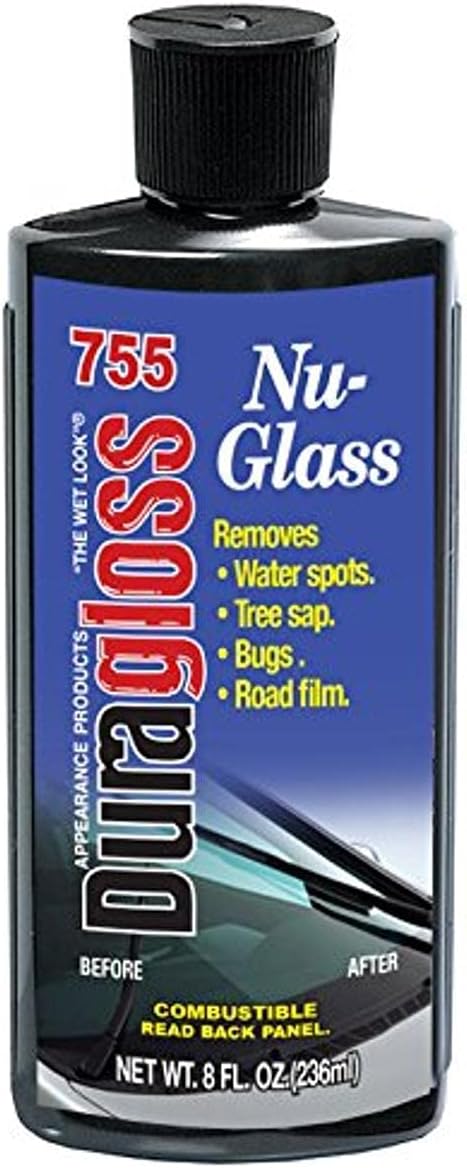 Duragloss 755 Automotive Glass Water Spot Remover - 8 oz.