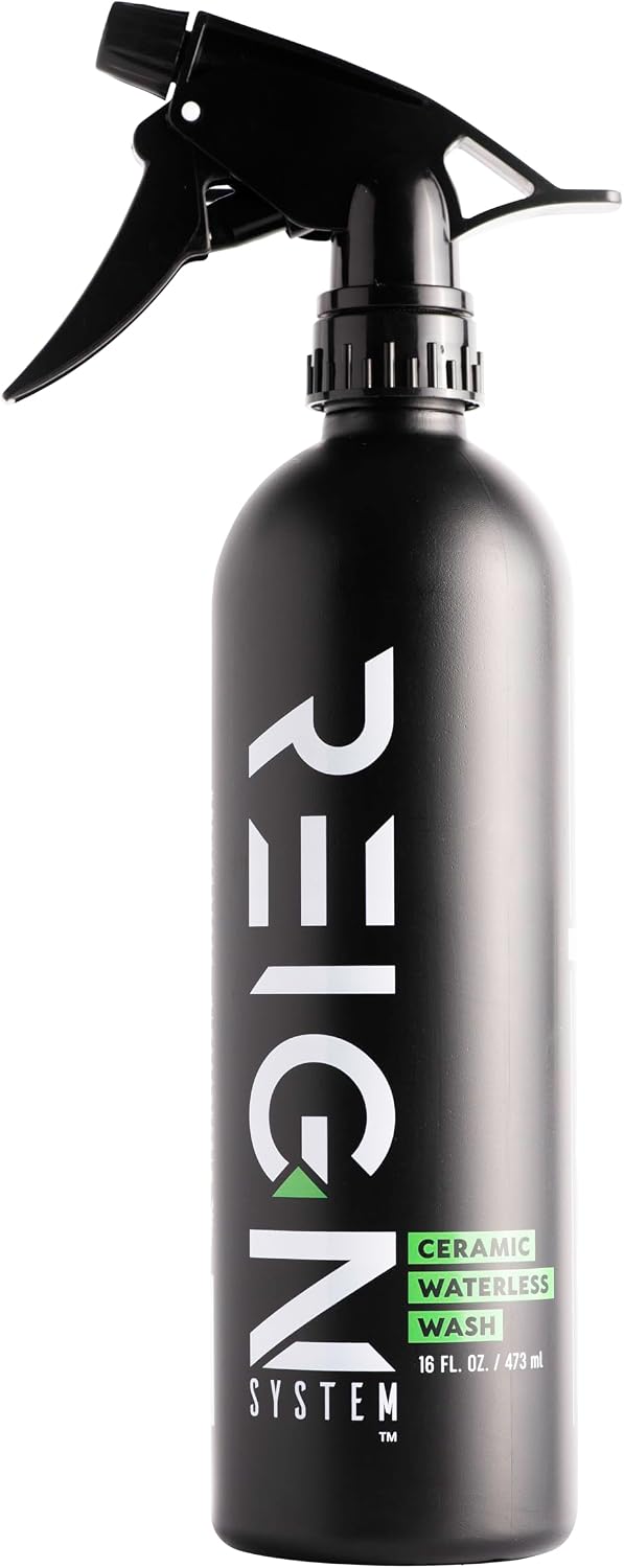 3-in-1 Ceramic Waterless Car Wash Spray with SiO2 Wax, 16 oz