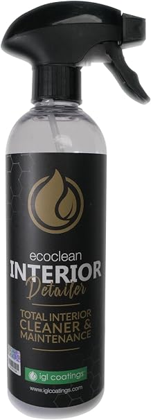 IGL Ecoclean Interior Detailer and Maintenance (500ml) – Advanced Formula for a Fresh, Long-Lasting, New-Car Scent