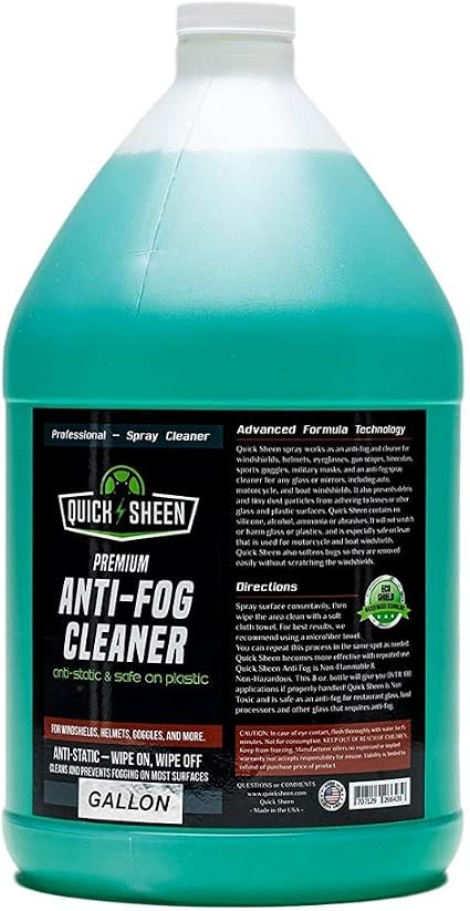 Anti-Fog Spray for Glass, Windows, Glasses, Masks, Mirrors, Goggles