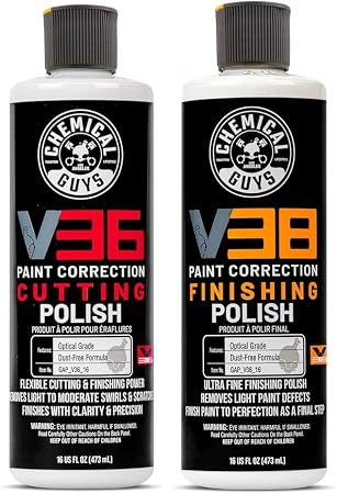 Chemical Guys, V36 Cutting & V38 Final Polish Correction Kit, 2 x 16 oz