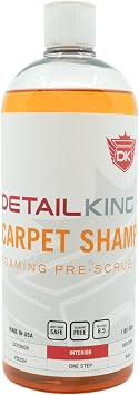 Detail King Automotive Carpet Shampoo & Car Upholstery Cleaner - Auto Detailing Carpet Cleaner For Car Interior - 32oz