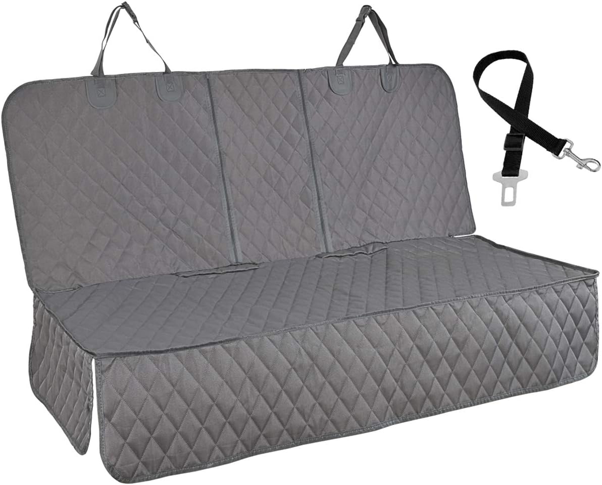 Honest Dog Car Seat Covers, Dog seat Cover with Side Flap for Cars, Trucks, and Suv's - Waterproof & Nonslip Pet Seat Cover for Backseat
