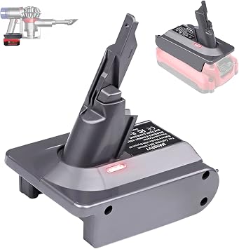 Battery Adapter for Dyson V7 V8 Vacuum, Convert for Craftsman V20 20V Battery to for Dyson V7 V8 Animal Absolute Motorhe