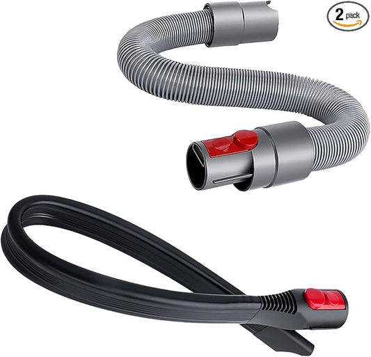 23'' Flexible Crevice Tool & Extension Hose Attachments for Dyson GEN5 V15 V12 V11 V10 V8 V7 Cordless Vacuum, Perfect Cleaning Replacement Accessories Bundle for Dryer Vent,Car Detailing,Corners,Gaps