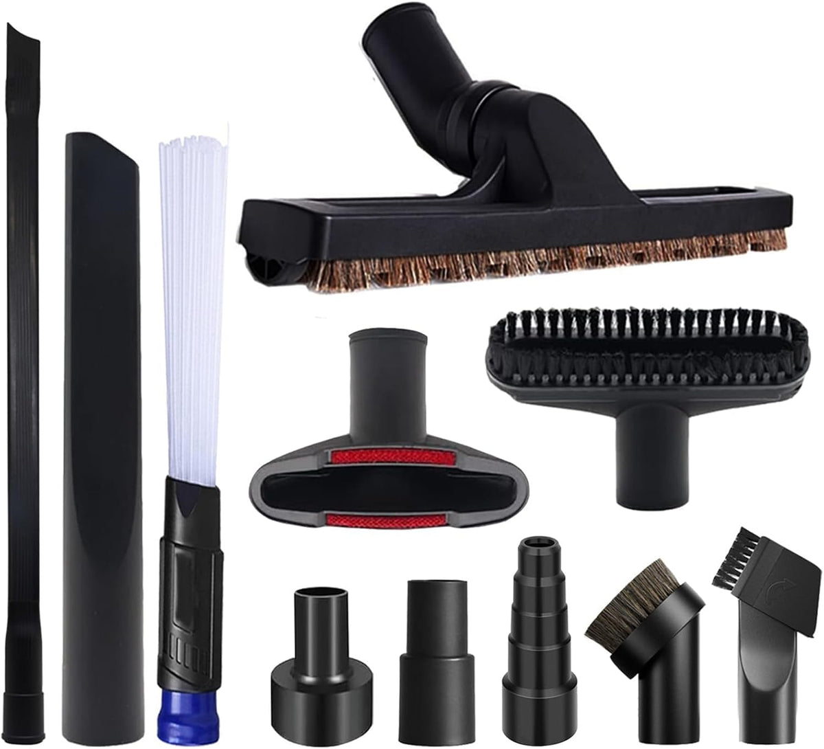 11PCS 1-1/4 Inch Vacuum Attachments Kit for Shop Vac Accessories