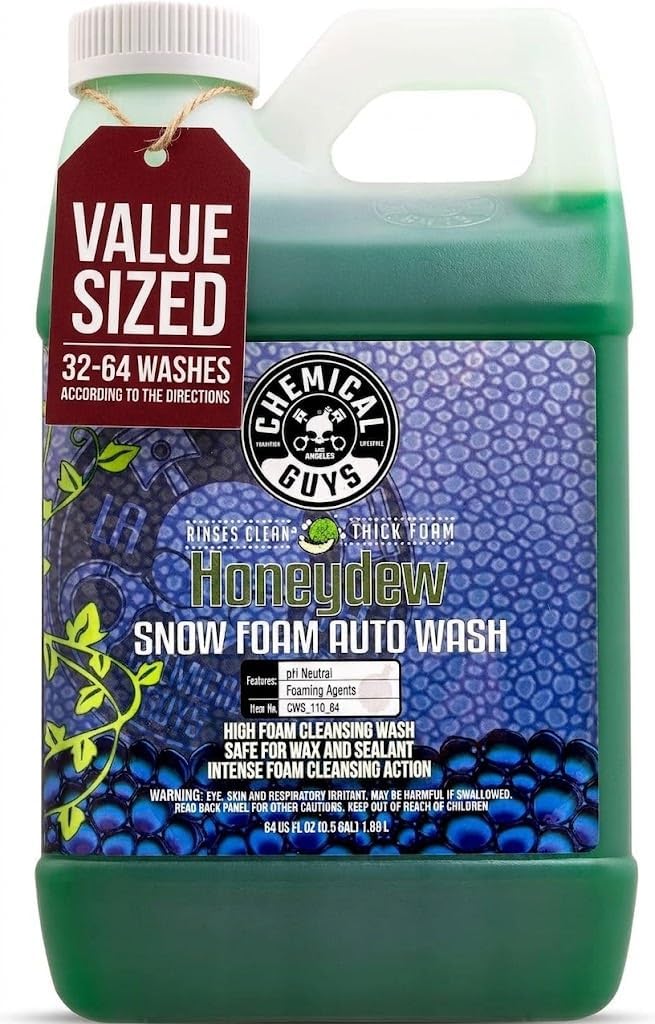 Honeydew Snow Foam Car Wash Soap for Foam Cannons, 64 oz