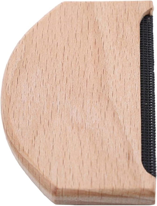Brown Cashmere Comb Sweater Shaver Wool Comb Knitwear Comb Wooden Pilling Fuzz Fabric Lint Remover Manual Portable Brush Tool Brushes Cleaning Tools